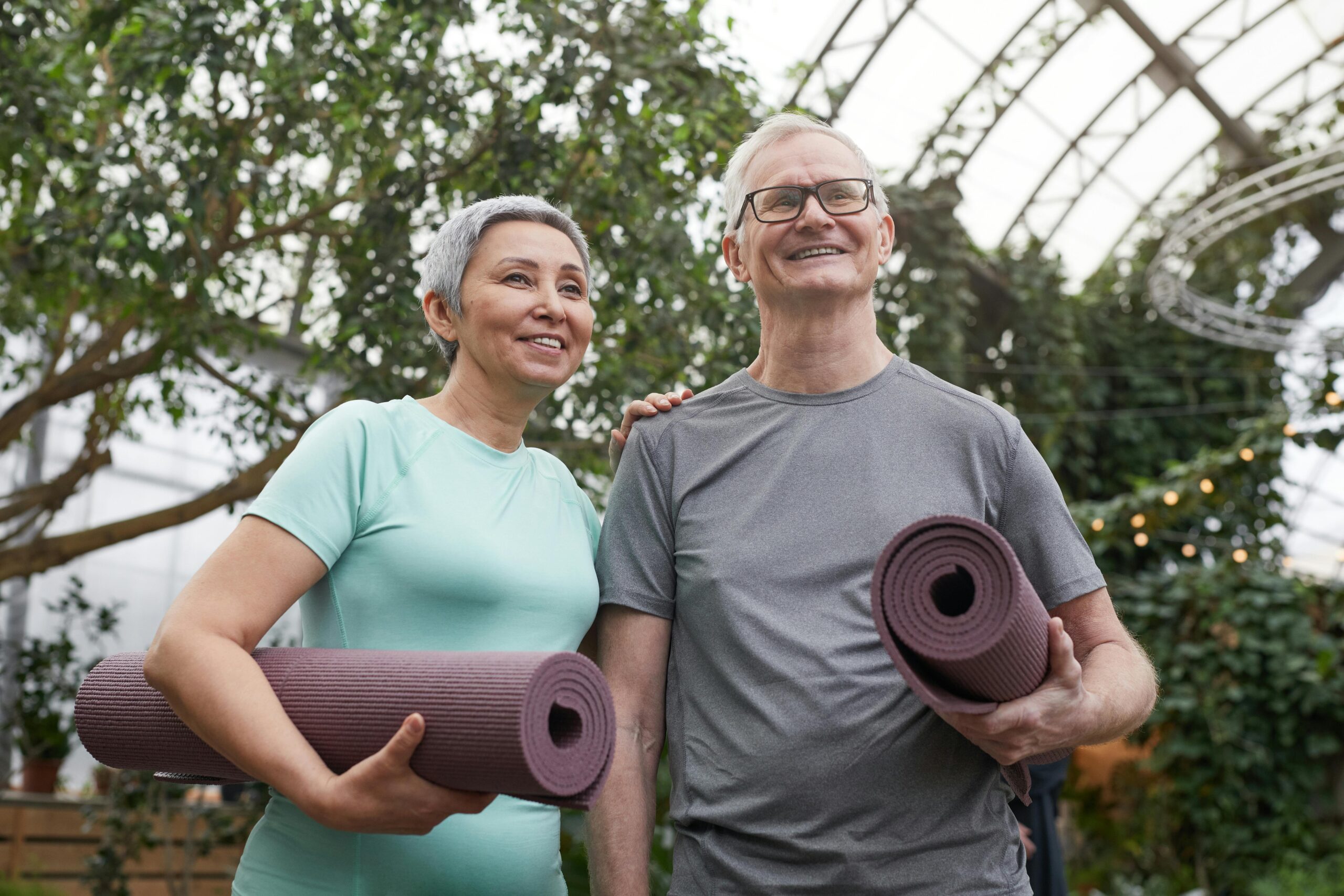 a happy couple who received the best dental implants near me